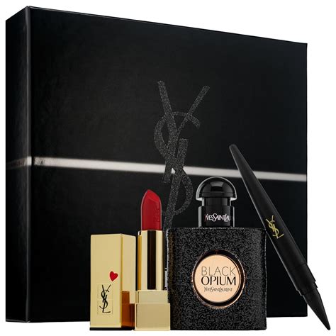 ysl beauty set|yves saint laurent gift set.